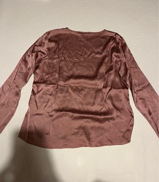 Camisa seda rosa Purificación García Talla L
