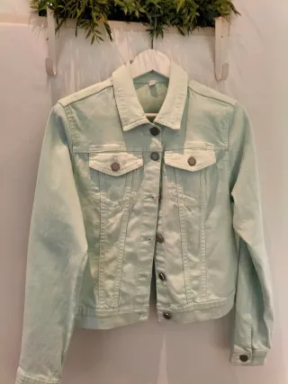 Chaqueta vaquera Vila azul claro