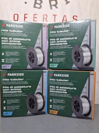 Kit 4 Rollos Hilo Soldador Parkside