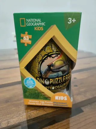 Puzzle Huevo Dinosaurio National Geographic