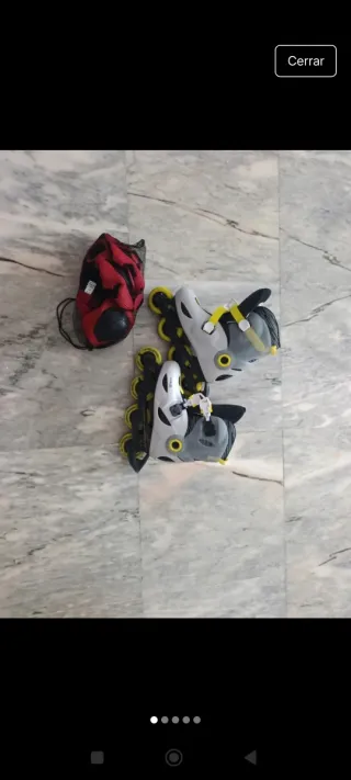 Patines en línea para niño. Oxelo. Número 32