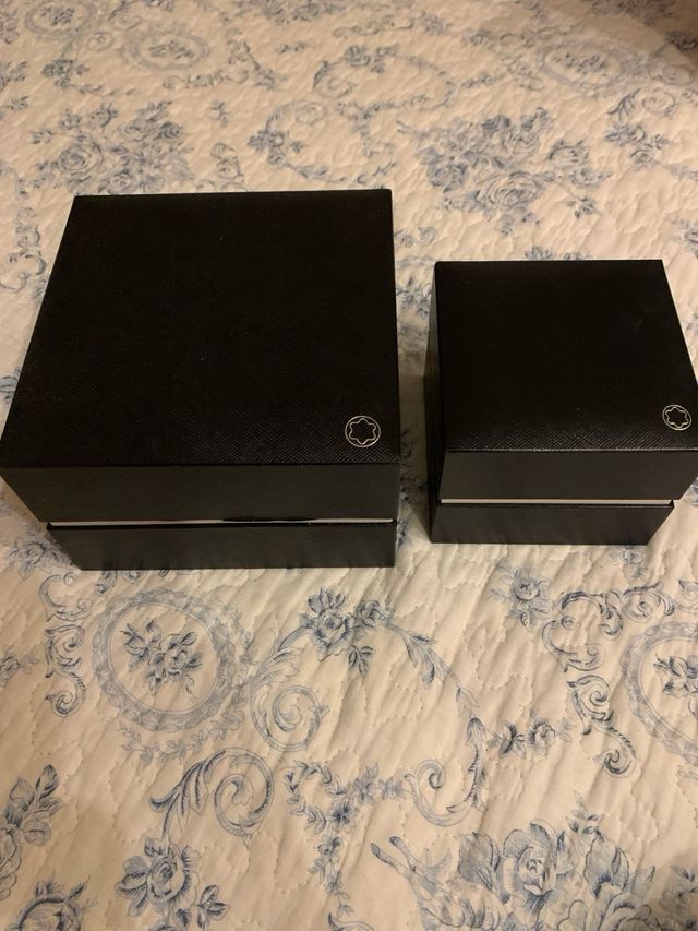 Lote 2 Cajas Montblanc Reloj/Joyas