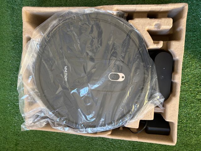 Robot aspirapolvere Vactidy T6 con 2000Pa, tre livelli di potenza, controllo da app e voce, ritorno automatico e serbatoio da 500 ml