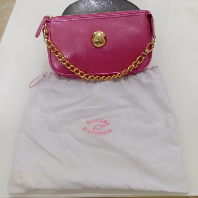 Borsetta Blumarine Rosa con Catena Oro