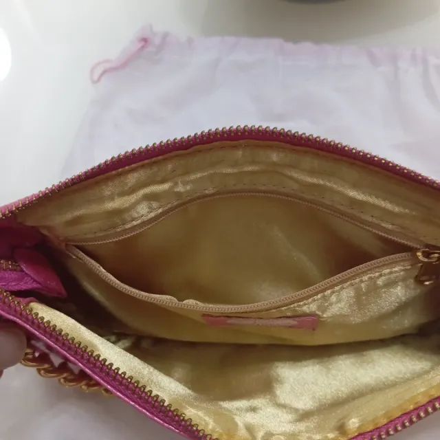 Borsetta Blumarine Rosa con Catena Oro