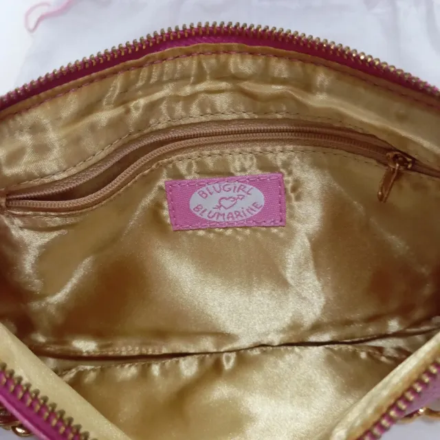 Borsetta Blumarine Rosa con Catena Oro