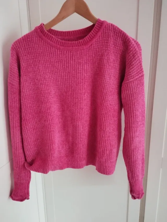 Jersey fucsia de punto