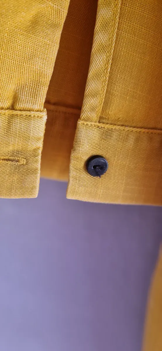 Camicia Zara Donna Gialla Taglia XS