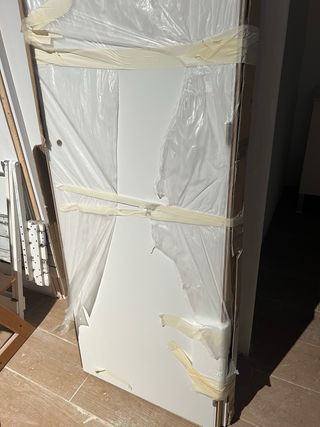 Puerta interior blanca