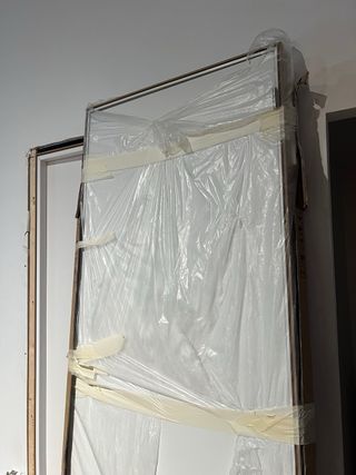 Puerta interior blanca