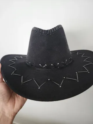Sombrero cowboy negro
