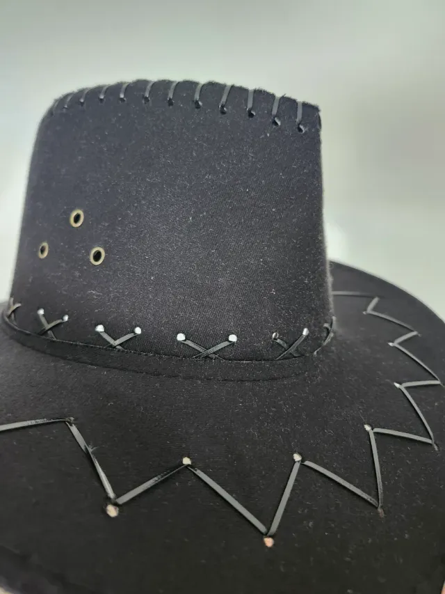 Sombrero cowboy negro