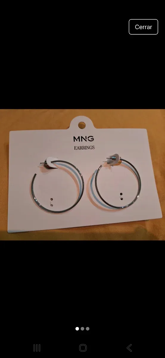 Aros MNG plateados