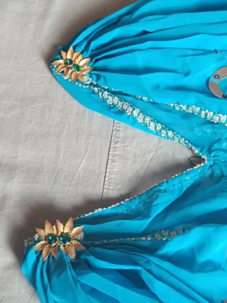 Capa Moros y Cristianos Elda Azul