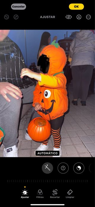Disfraz calabaza Halloween infantil