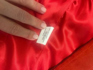 Cazadora ante Sergio Danielli Roja Talla S