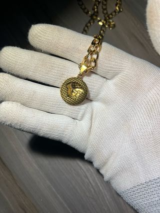 Cadena medusa tipo Versace de acero