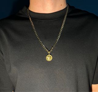 Cadena medusa tipo Versace de acero