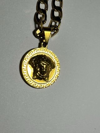 Cadena medusa tipo Versace de acero