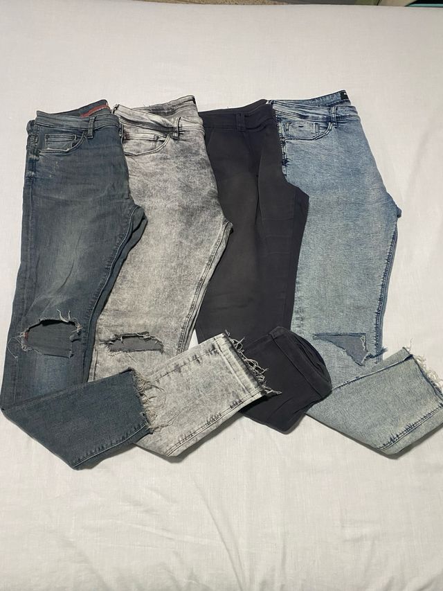 Lote 4 Pantalones Talla 44 Hombre