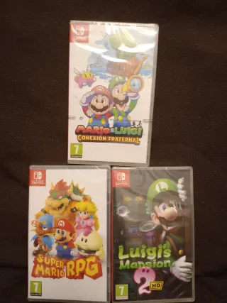 Juegos Nintendo Switch: Mario & Luigi, Super Mario