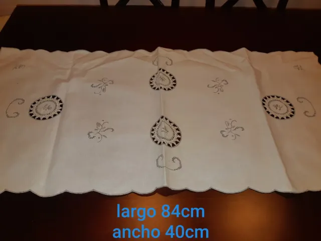 Tappeto decorativo beige e bianco