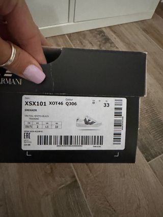 Scarpe Armani Bambino Bianche