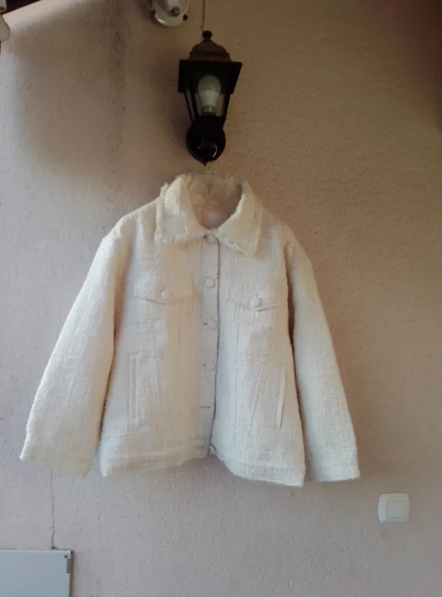 Chaqueta tejida mujer