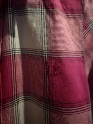 Camisa Americanino Rosa y Blanca