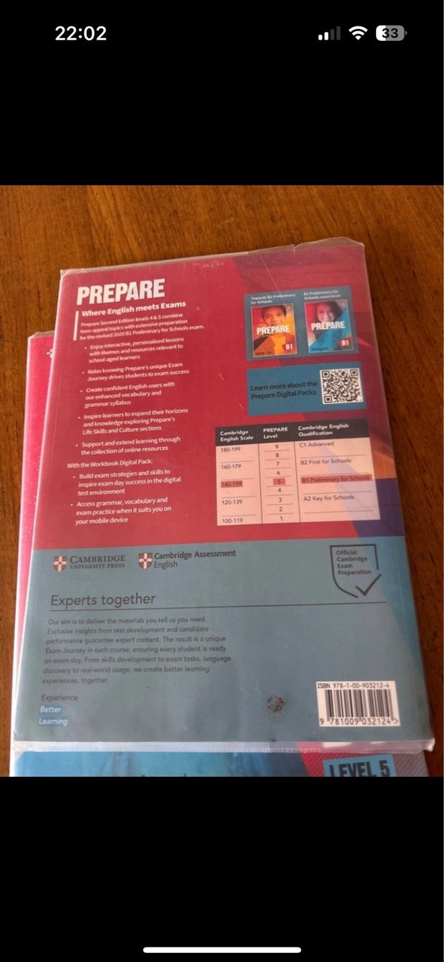 Prepare Level 5 Workbook with Digital Pack (Cam...