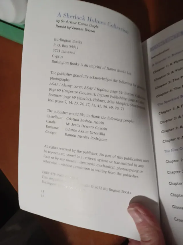 A sherlock Holmes Collection 3 ESO