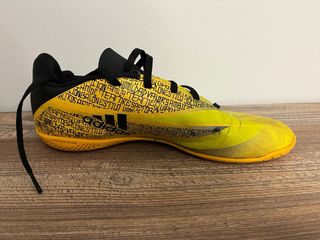 Bambas Fútbol Sala Adidas Amarillas y Negras