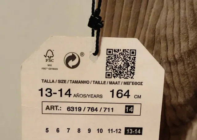 Vestido marron dibujo abeja Zara Girls niñas