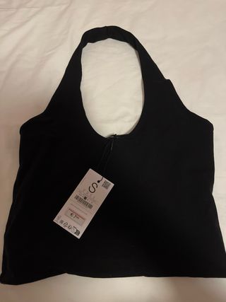 Top Stradivarius Negro