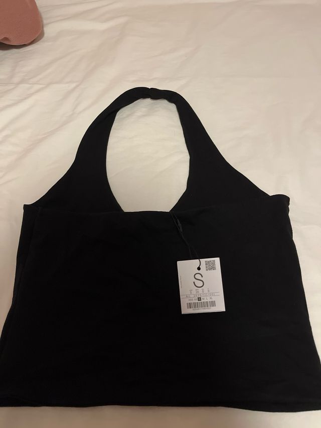 Top Stradivarius Negro