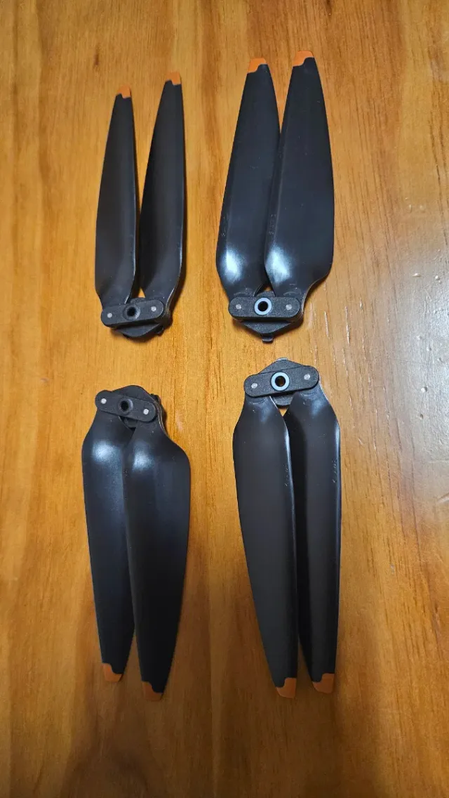 4 Hélices DJI Air 3 Air 3S Laranja