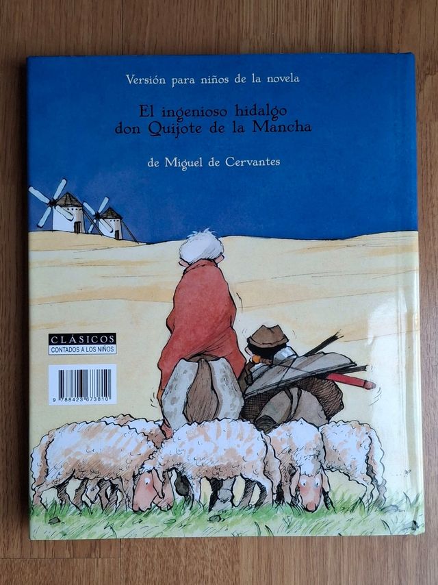 El Quijote contado a los niños (clasicos contad...