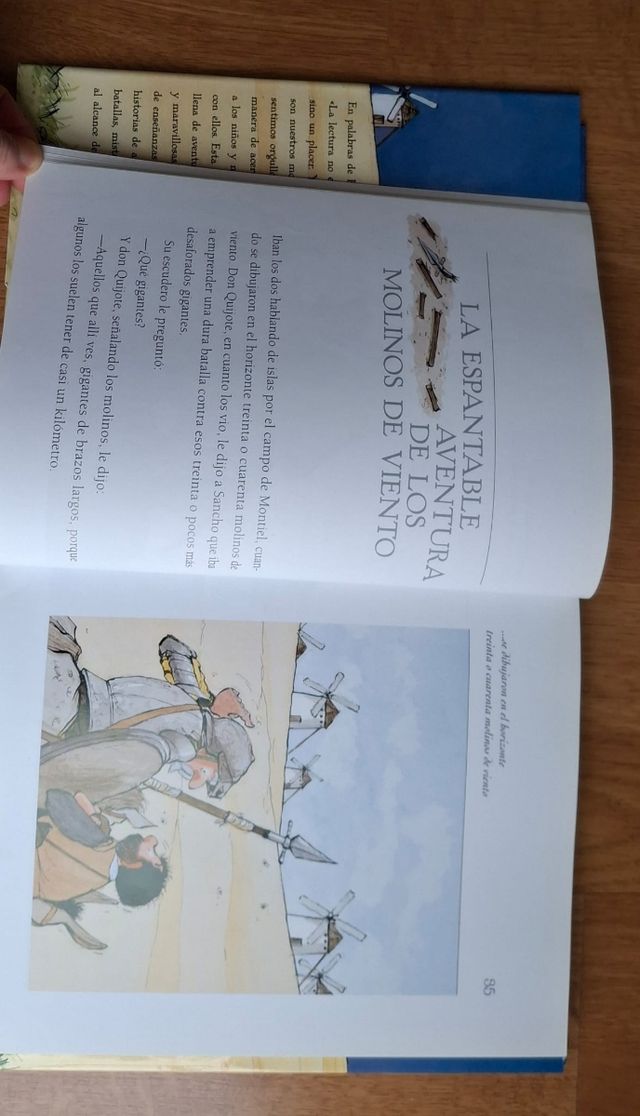 El Quijote contado a los niños (clasicos contad...