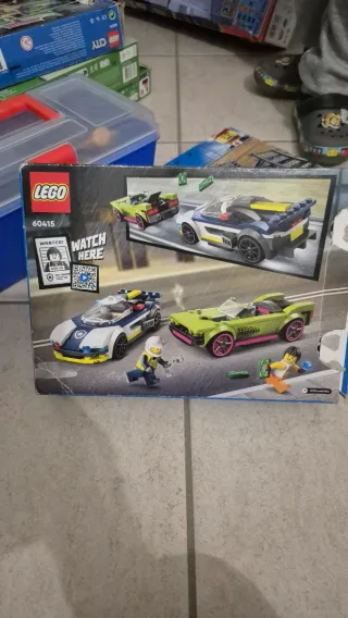 Lego City 60415 Macchina Polizia e Muscle Car