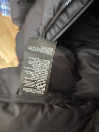 Chaqueta The North Face Nuptse Negra