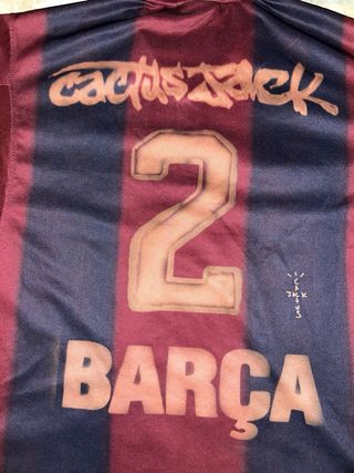 Camiseta Nike FC Barcelona Retro Travis Scott