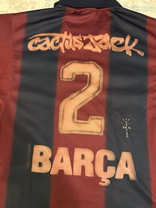 Camiseta Nike FC Barcelona Retro Travis Scott