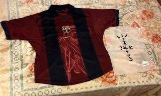 Camiseta Nike FC Barcelona Retro Travis Scott