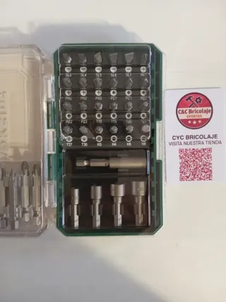 Parkside Juego con Puntas y Vasos