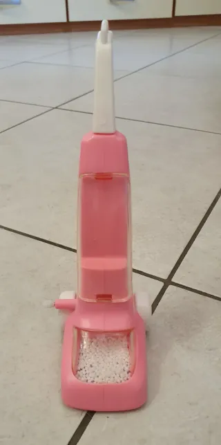 Aspirapolvere Barbie vintage rosa