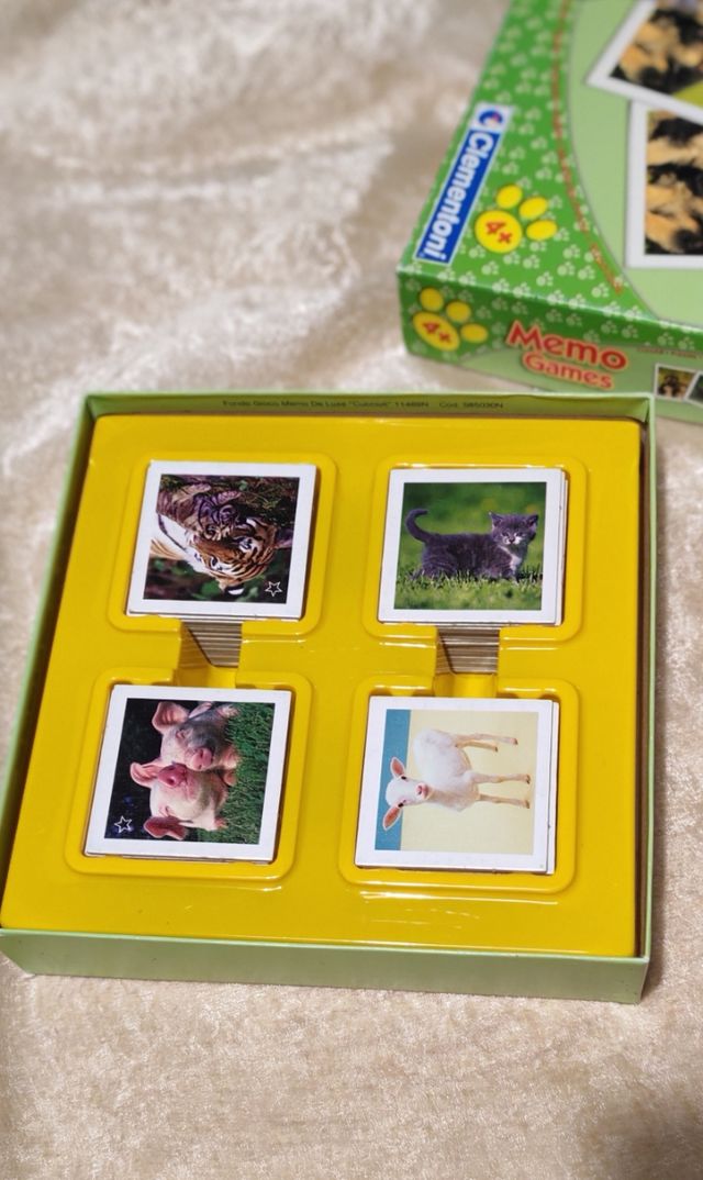 Gioco Clementoni Memo Games Cuccioli