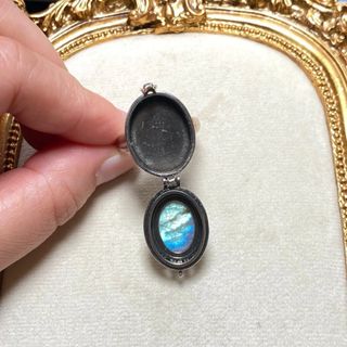 Anillo Labradorita Natural