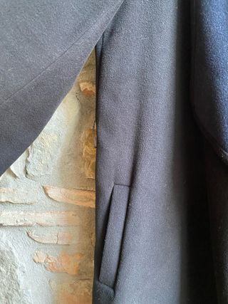 Oltre Cappotto Leggero Nero/Blu