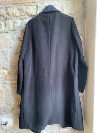 Oltre Cappotto Leggero Nero/Blu