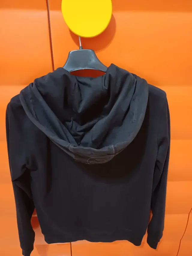 Felpa con cappuccio Refrigiwear nera